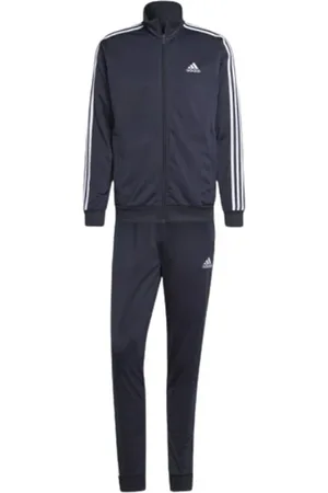 adidas Sport, Heren, Blauw, XL, Polyester, 3-Stripes Tricot Trainingspak