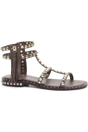 Ash Schoenen, Dames, Bruin, 36 EU, Stijlvolle Sandalen voor Zomeroutfits