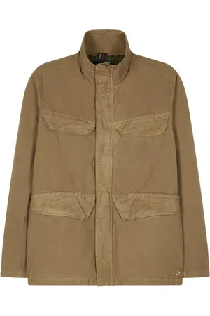 Paul Smith Jassen, Heren, Bruin, M, Katoen, Militaire Veldjas