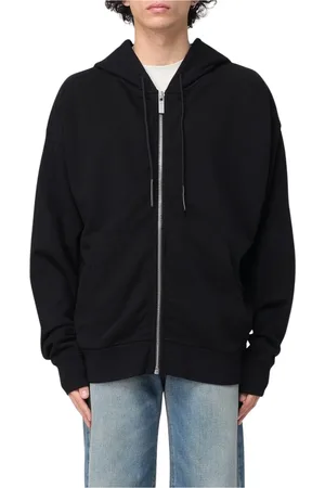 44 Label Group Sweatshirts & Hoodies, Heren, Zwart, L, Zwart Logo Crewneck Sweatshirt