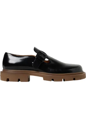 Maison Margiela Schoenen, Heren, Zwart, 39 EU, Zwarte Leren Mary Jane Schoenen