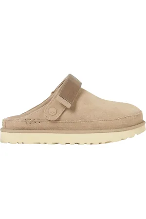 UGG Schoenen, Heren, Bruin, 44 EU, Suède, Casual Suède Klomp Sandalen