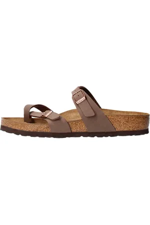 Birkenstock Schoenen, Heren, Bruin, 41 EU, Leer, Mayari Sandalen