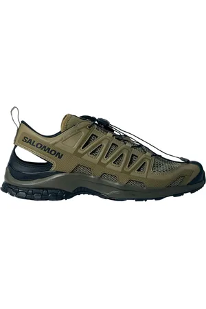 Salomon Schoenen, Heren, Groen, 46 EU, Amphib Sneakers met Quicklace™ Sluiting