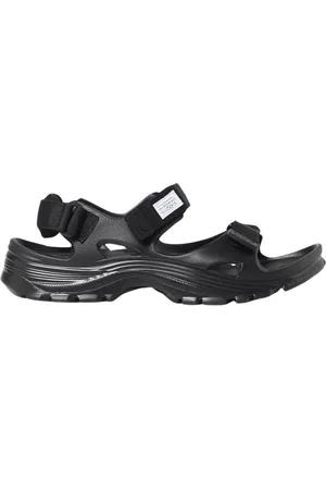 SUICOKE Schoenen, Heren, Zwart, 40 EU, Zwarte Casual Sandalen voor Mannen
