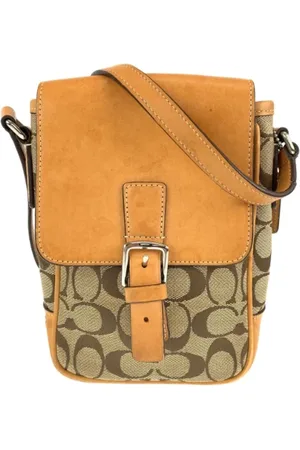 Coach Pre-owned, Dames, , ONE Size, Pre-owned Canvas shoulder-bags