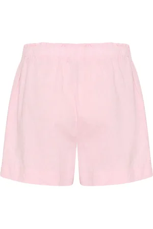 Part Two Korte broeken, Dames, Roze, 3Xl, Katoen, Roze Nectar Chambrey Shorts & Knickers