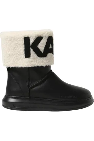 Karl Lagerfeld Schoenen, Dames, , 36 EU, Shearling laarzen