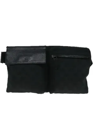 Gucci Pre-owned, unisex, Zwart, ONE Size, Pre-owned Canvas gucci-bags