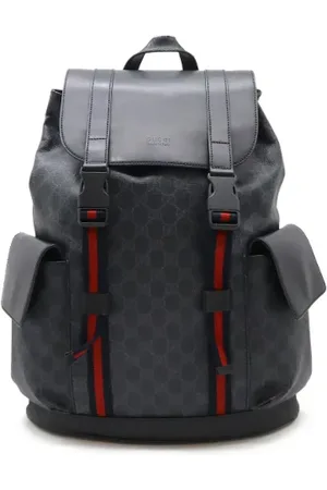 Gucci Pre-owned, Dames, Zwart, ONE Size, Leer, Pre-owned Leather backpacks