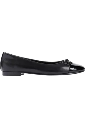 Tory Burch Schoenen, Dames, Zwart, 36 EU, Leer, Klassieke Zwarte Ballet Flats