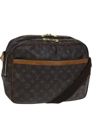 LOUIS VUITTON Pre-owned, unisex, Bruin, ONE Size, Tweedehands Canvas Louis Vuitton tassen