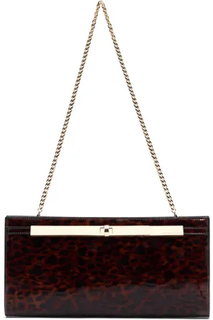 Stuart Weitzman Tassen, Dames, Bruin, ONE Size, Chique clutch