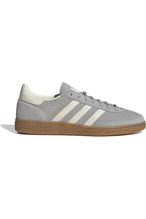adidas Schoenen, Heren, Grijs, 38 EU, Suède, Grijze Suède Sneakers Veters Unisex