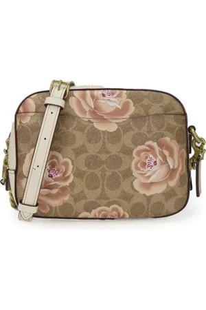 Coach Pre-owned, Dames, , ONE Size, Tweedehands leren schoudertassen