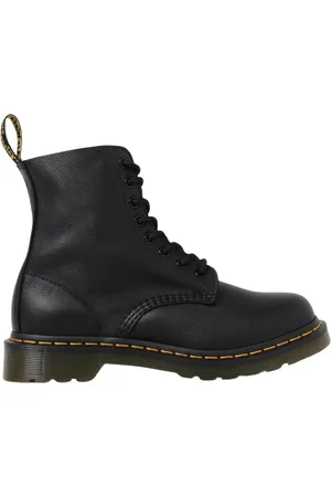 Dr. Martens Schoenen, Dames, Zwart, 36 EU, Klassieke Zwarte Leren Enkellaarzen