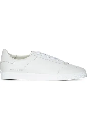 Givenchy Schoenen, Dames, Wit, 36 EU, Leer, Witte Leren Lage Sneakers