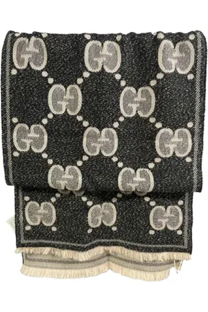 Gucci Pre-owned, Dames, Veelkleurig, ONE Size, Wol, Pre-owned Wool scarves
