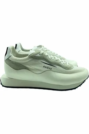 Ghoud Schoenen, Dames, Groen, 36 EU, Laag uitgesneden Rush G sneakers