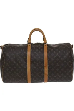 LOUIS VUITTON Pre-owned, unisex, Bruin, ONE Size, Tweedehands Canvas Louis Vuitton tassen