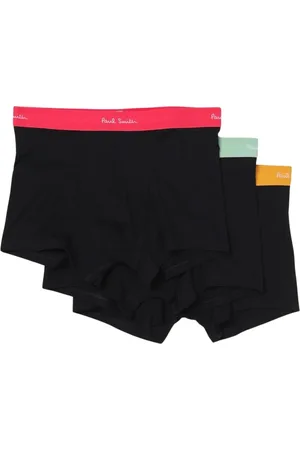 Paul Smith Ondergoed, Heren, Zwart, S, Katoen, Multicolor Heren Boxershorts 3Pack