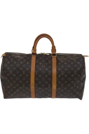 LOUIS VUITTON Pre-owned, unisex, Bruin, ONE Size, Tweedehands Canvas Louis Vuitton tassen