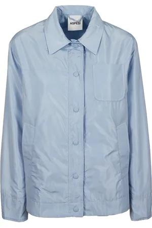 Aspesi Jassen, Heren, Blauw, L, Blauwe Jodie Jas
