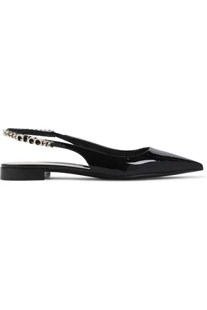 Gucci Schoenen, Dames, Zwart, 36 EU, Leer, Zwarte Ballerina