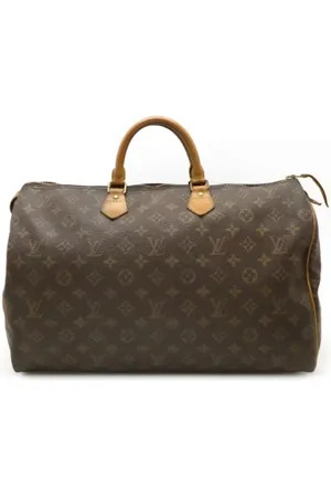LOUIS VUITTON Pre-owned, unisex, Bruin, ONE Size, Pre-owned Canvas travel-bags