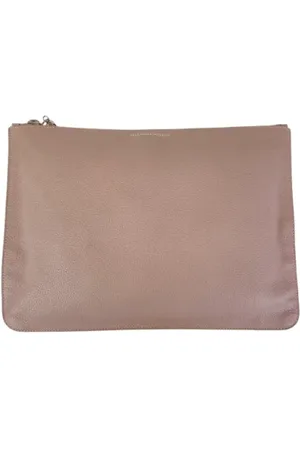 Alexander McQueen Pre-owned, Dames, Roze, ONE Size, Leer, Pre-owned Leather clutches