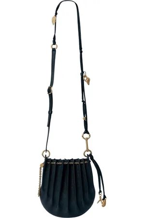 Chloé Tassen, Dames, Zwart, ONE Size, Leer, Suede Sea Treasures Crossbody Tas