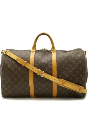 LOUIS VUITTON Pre-owned, unisex, Bruin, ONE Size, Pre-owned Canvas travel-bags