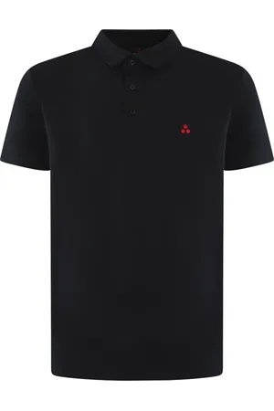 Peuterey Tops, Heren, Zwart, M, Mezzola 2 Polo Zwart