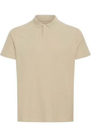 Casual Friday Tops, Heren, , XL, Geverfde Piqué Polo Shirt in Plaza Taupe