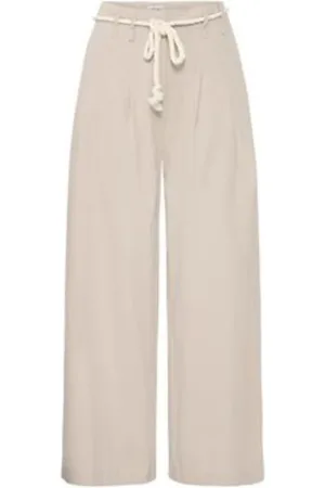 Ichi Broeken, Dames, , XL, Hoge taille losse pasvorm broek