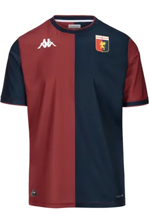 Kappa Sport, Heren, Veelkleurig, L, Genoa 2024/2025 Thuisshirt Rood Blauw