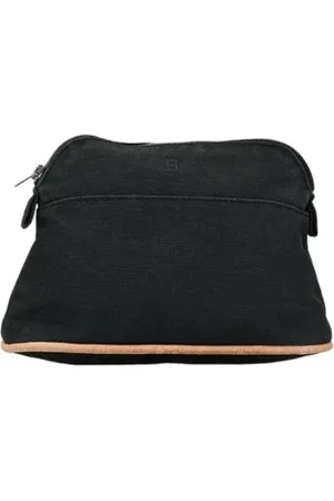 Hermès Pre-owned, Dames, Zwart, ONE Size, Pre-owned Canvas clutches