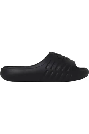 Dsquared2 Schoenen, Heren, Zwart, 45 EU, Stijlvolle zwarte herensandalen Comfort