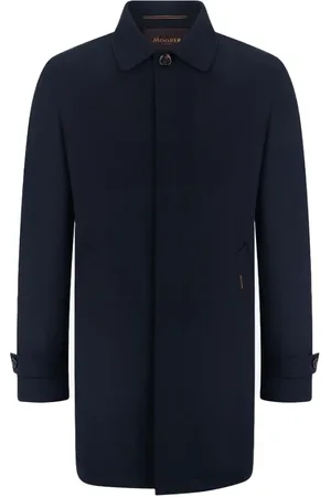 MOORER Mantels, Heren, Blauw, 2Xl, Navy Vittor Jas