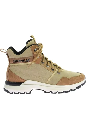 Caterpillar Schoenen, Heren, Geel, 46 EU, Leer, Hoge Colorado Sneake Sneakers