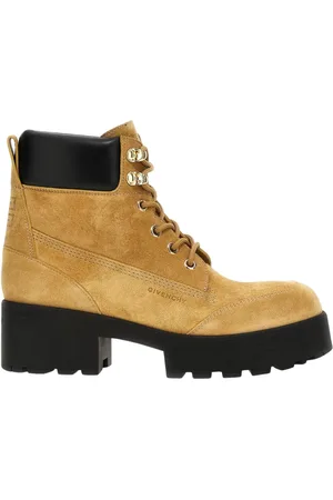 Givenchy Schoenen, Dames, , 40 EU, Veters Platform Laarzen