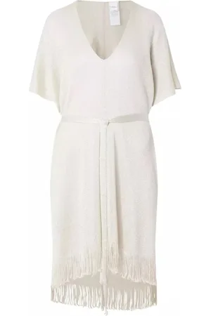 Max Mara Badkleding, Dames, , ONE Size, Glinsterende Strandtuniek