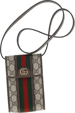 Gucci Pre-owned, Heren, , ONE Size, Pre-owned Leather crossbody-bags