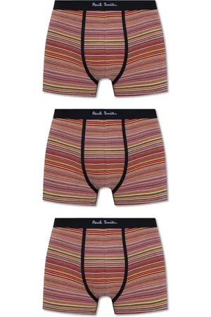 Paul Smith Ondergoed, Heren, Veelkleurig, XL, Katoen, Merkboxers 3-pack