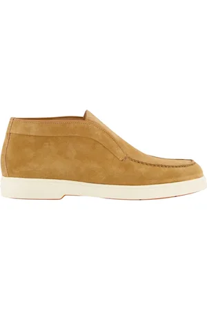 santoni Schoenen, Dames, Bruin, 39 1/2 EU, Zwarte Loafer Damesschoen