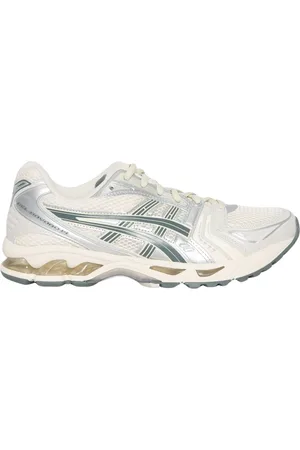 Asics Schoenen, Heren, Wit, 44 1/2 EU, 14 Birch/Dark Pewter Sneakers