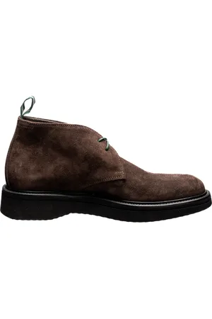 Green george Schoenen, Heren, Bruin, 43 EU, Lichte Enkellaars