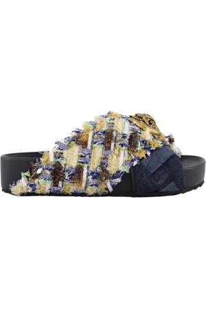 Kurt Geiger Schoenen, Dames, Veelkleurig, 37 EU, Chelsea Laarzen met Kruisband