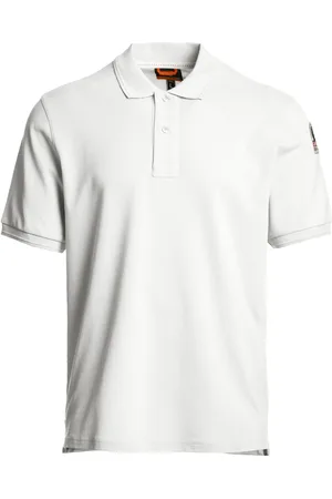 PUMA Tops, Heren, Wit, L, Katoen, Eenvoudig Katoenen Poloshirt
