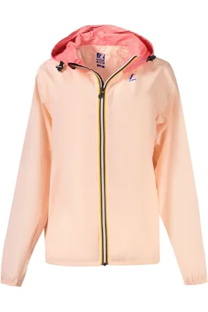 K-Way Jassen, Dames, Roze, M, Roze Polyamide Damesjas